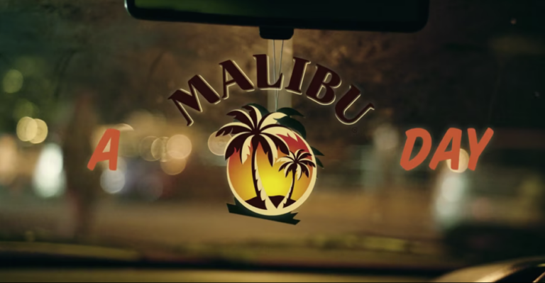 Screenshot from A Malibu commercial